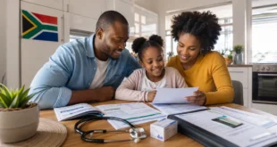 Health insurance for South African families with medical aid documents and family healthcare checklist
